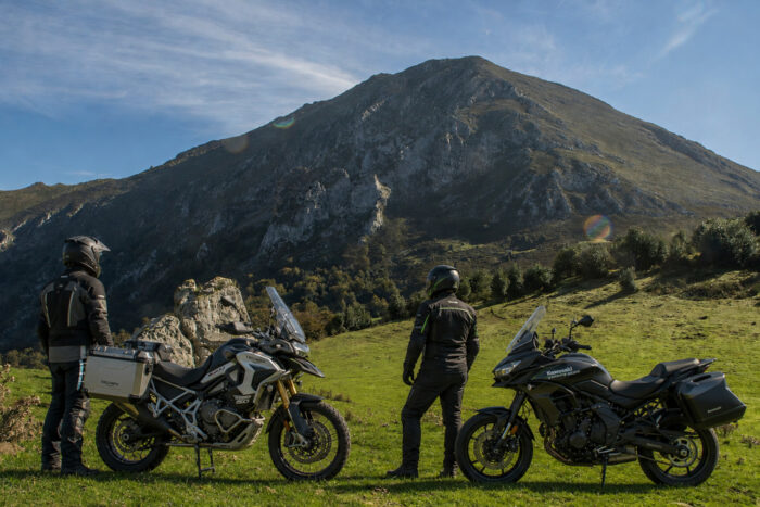 ruta en moto parque natural de redes asturias