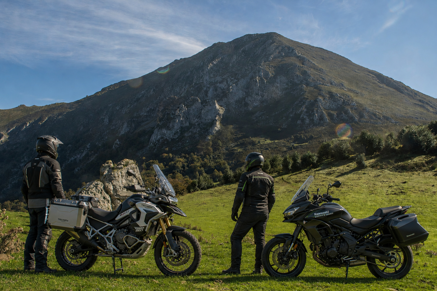 ruta en moto parque natural de redes asturias